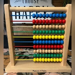 Melissa and Doug bead counter.